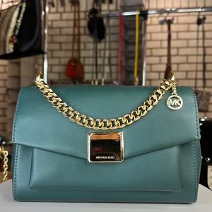 Green Michael Kors bag
